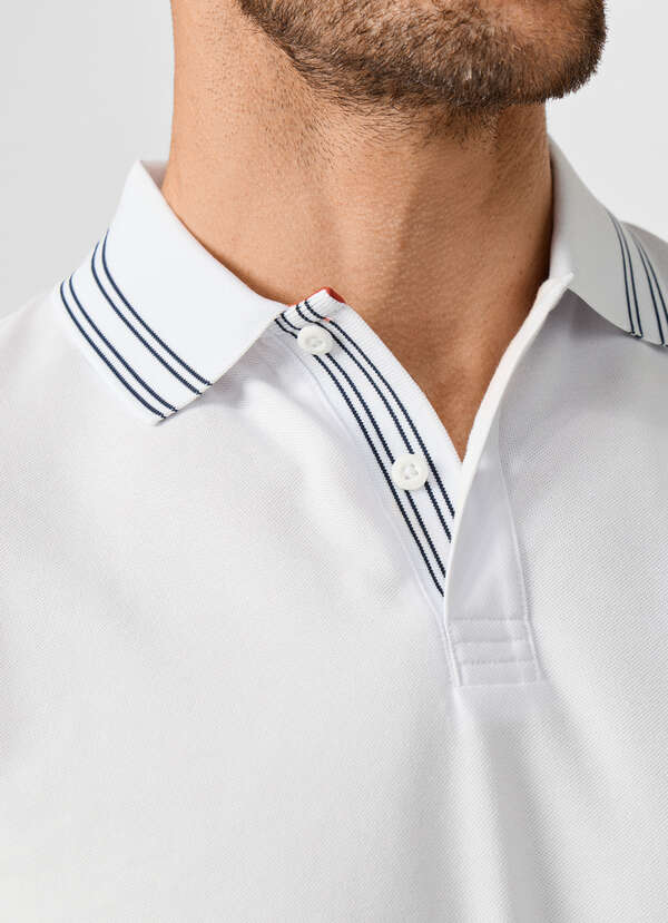 Classic Fit Short Sleeve Micro Tipped Polo - 2