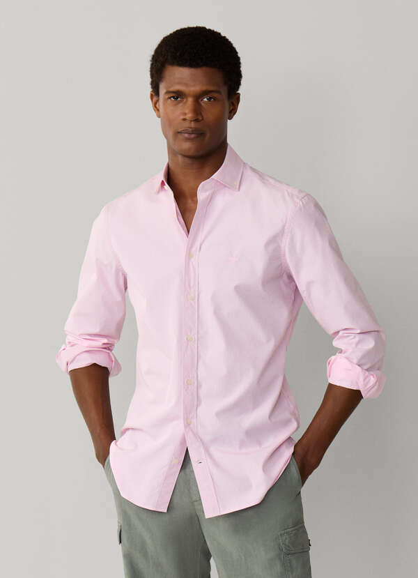 Tailored Fit City Gingham Poplin Shirt Tailored Fit City Gingham Poplin Shirt