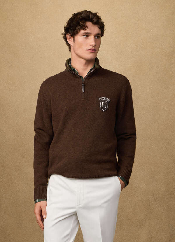 Merino Wool Quarter-Zip Jumper - 2 Merino Wool Quarter-Zip Jumper - 2