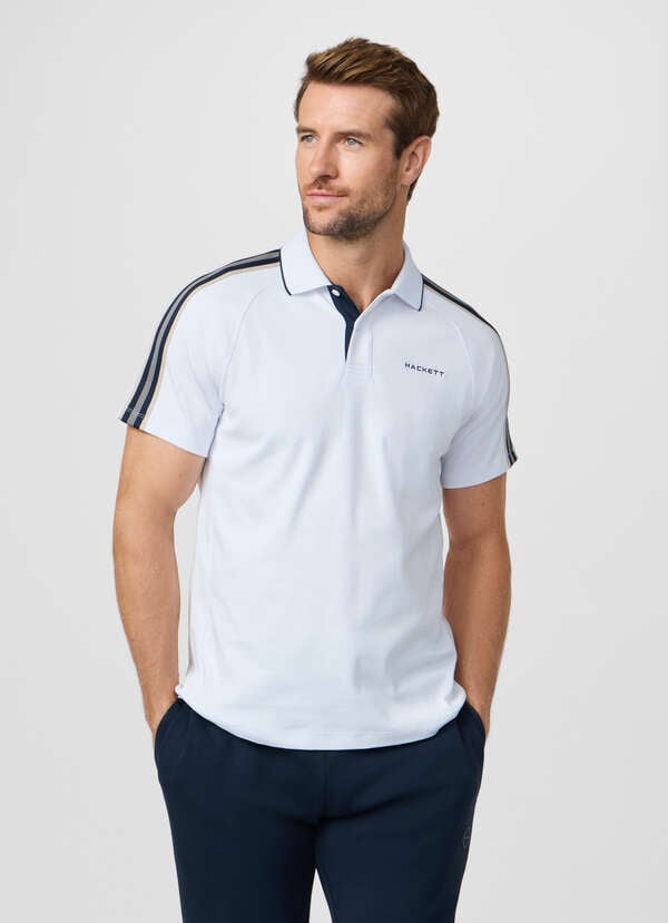 Classic Fit Short Sleeve Tape Polo - 2 Classic Fit Short Sleeve Tape Polo - 2