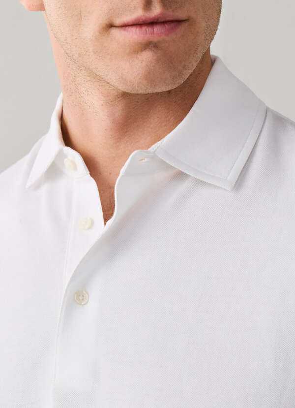 Classic Fit Short Sleeve Pique Polo - 2