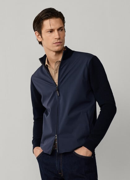 Travel Hybrid Full Zip Jacket