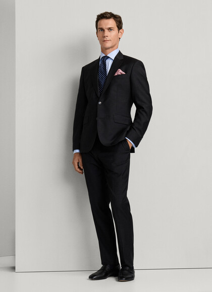 Wool Suit Trouser Woven In England