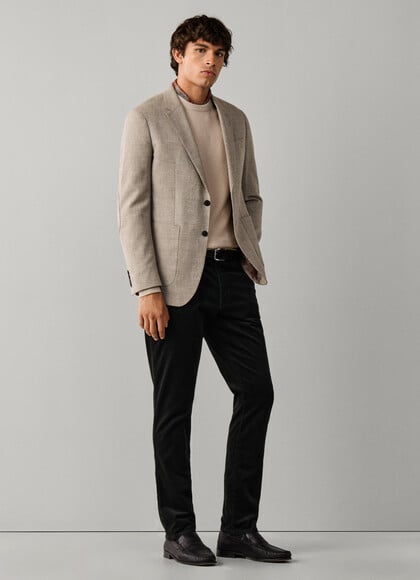 Regular Fit 5 Pocket Corduroy Trouser