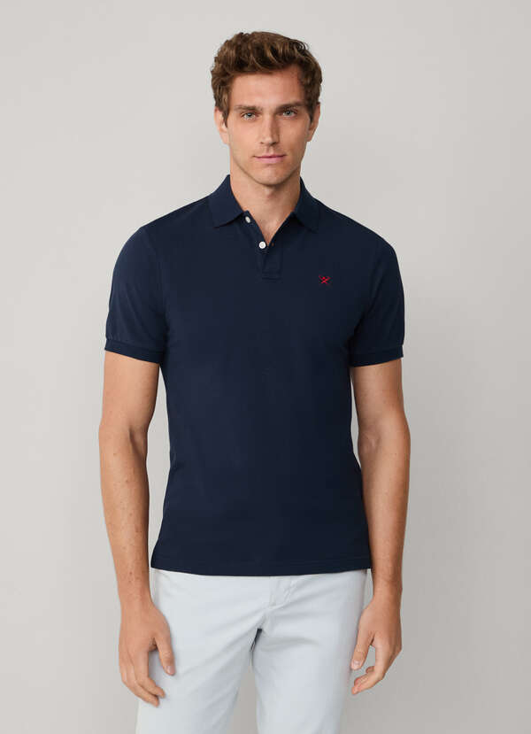Slim Fit Short Sleeve Pique Polo - 2 Slim Fit Short Sleeve Pique Polo - 2