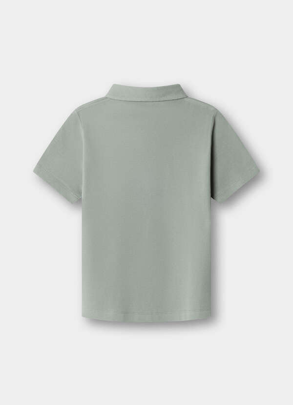 Classic Fit Short Sleeve Solid Pique Polo - 2