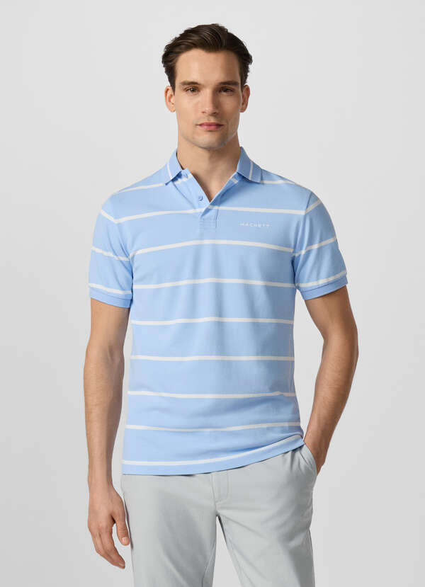 Classic Fit Short Sleeve Striped Polo - 2