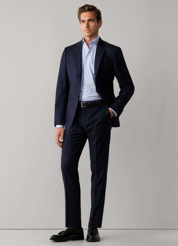 Wool Suit Trouser - Woven In England Wool Suit Trouser - Woven In England