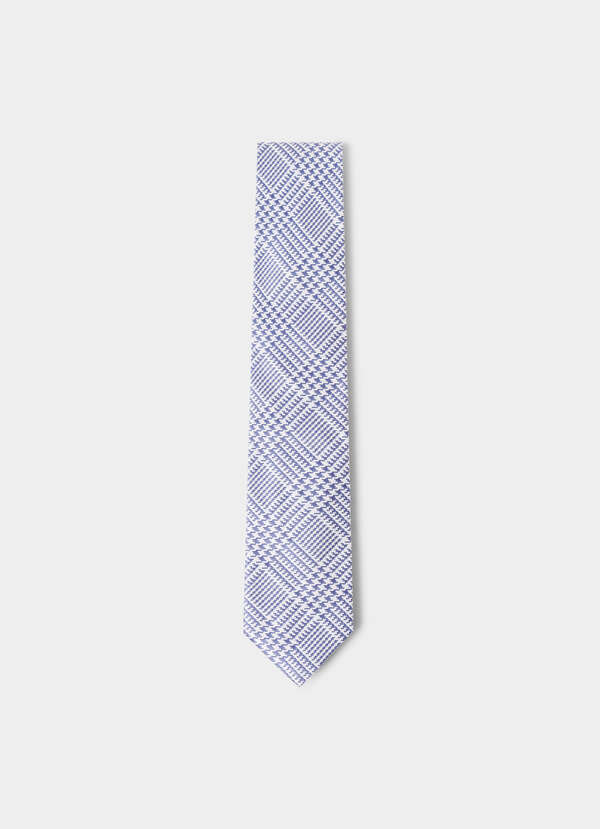 Silk Prince of Wales Tie - Made in Italy