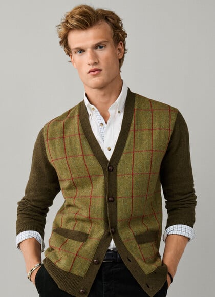 Merino Wool Horse and Hound Hybrid Cardigan