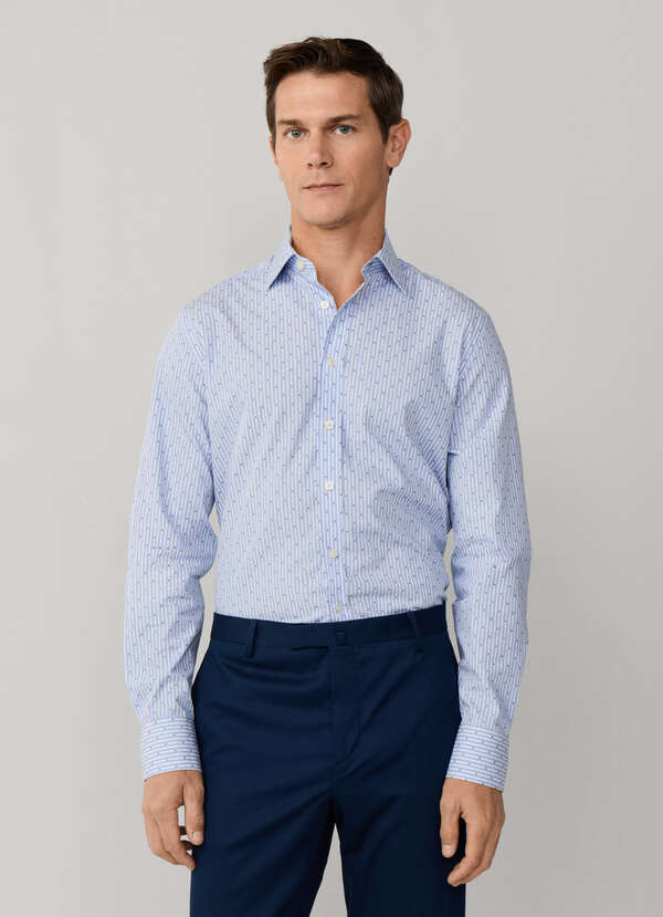 Tailored Fit Diamond Fil Coupe Shirt - 2