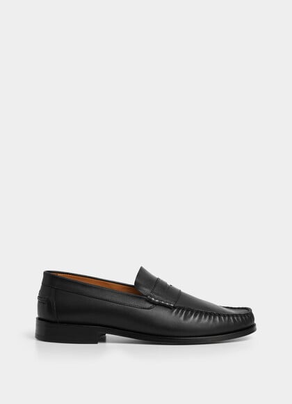 Cobham Leather Saddle Loafer