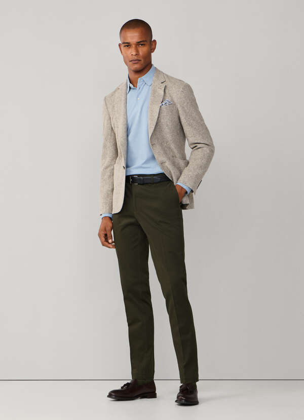 Slim Fit Kensington Wool Stretch Trouser