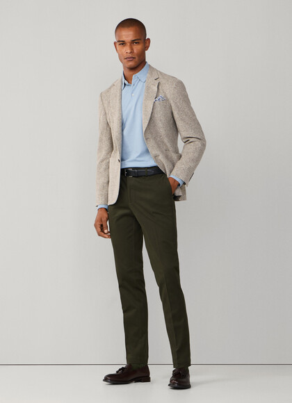 Slim Fit Kensington Wool Stretch Trouser