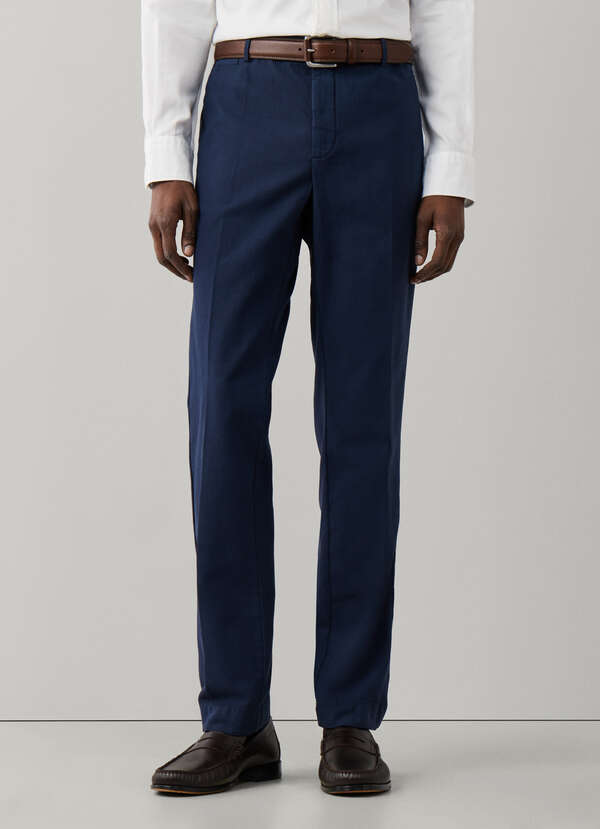 Slim Fit Kensington Textured Trousers - 2