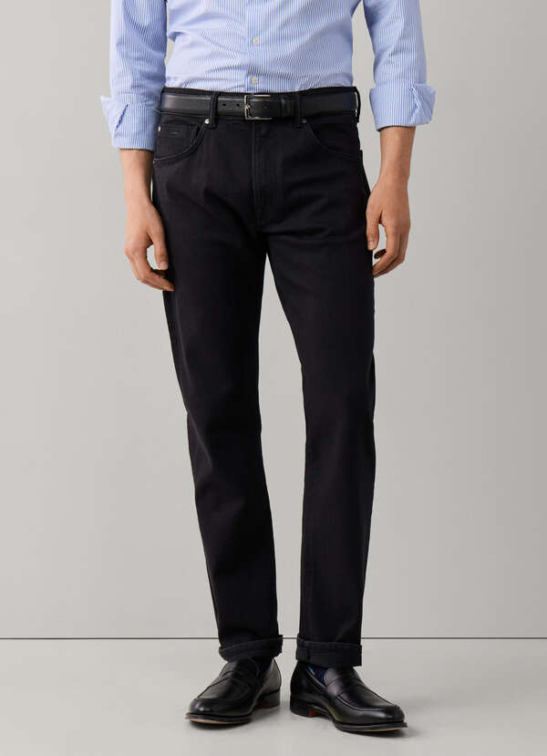 Classic Fit Black Wash Denim - 2 Classic Fit Black Wash Denim - 2