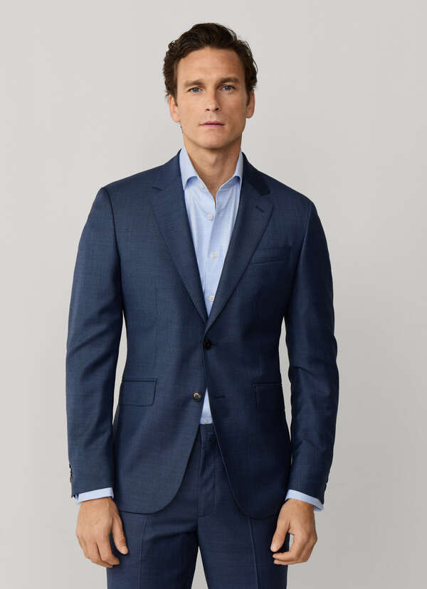 Wool Sharkskin Suit - Woven in Italy - 2