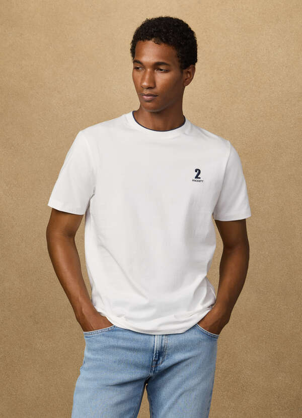 Classic Fit Short Sleeve Number T-Shirt - 2