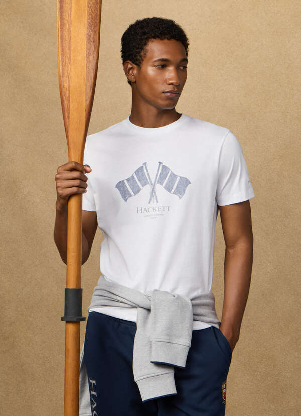 Classic Fit Short Sleeve LRC Flag T-Shirt Classic Fit Short Sleeve LRC Flag T-Shirt