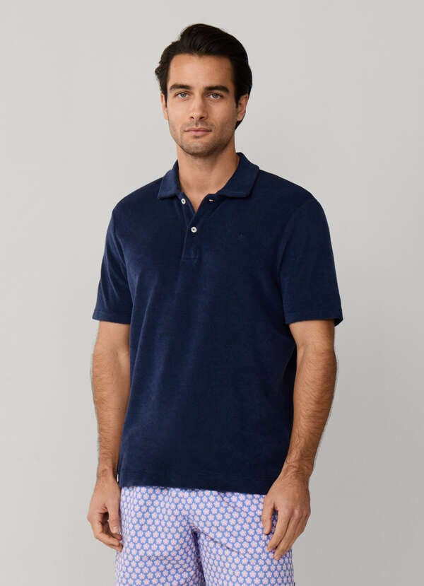 Towelling Short Sleeve Polo - 2 Towelling Short Sleeve Polo - 2