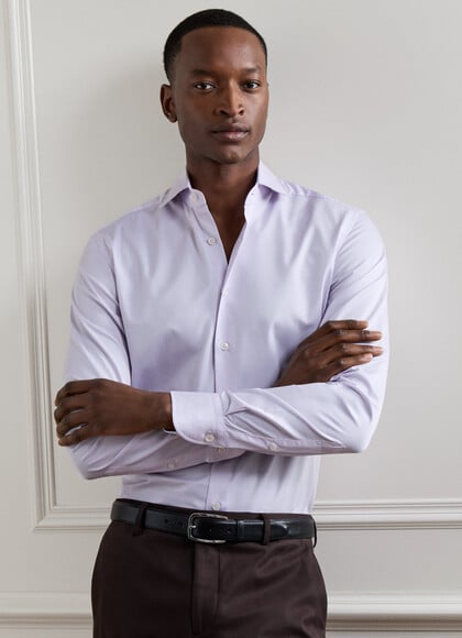 Tailored Fit Stripe Shirt - Made in Europe