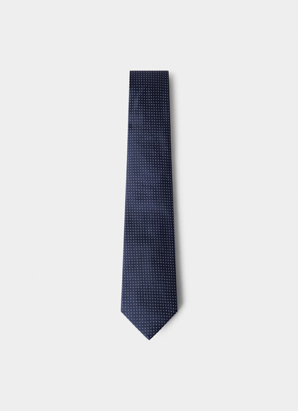 Silk Mini Dot Tie