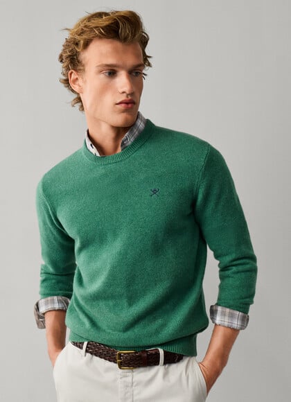 Lambswool Crew Neck Jumper