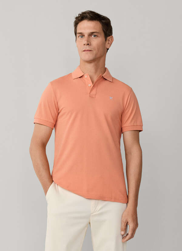 Slim Fit Short Sleeve Logo Pique Polo - 2