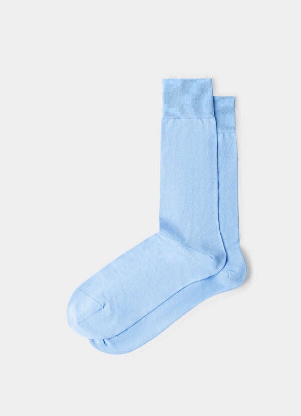 Mercerised Cotton Polka Dot Sock Mercerised Cotton Polka Dot Sock