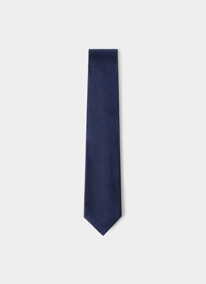 Silk H Motif Tie