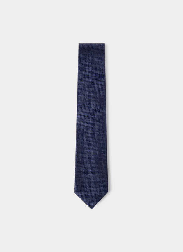 Silk H Motif Tie Silk H Motif Tie