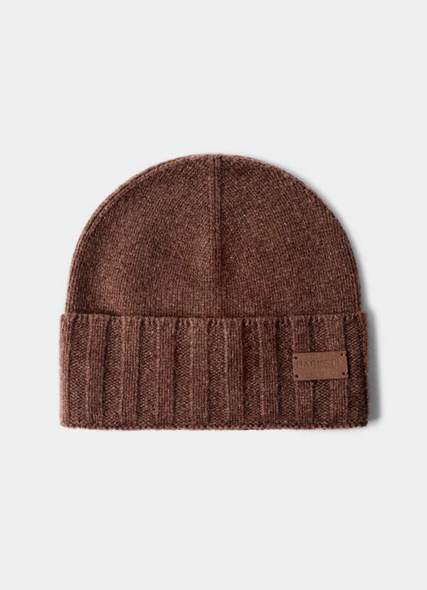 Pure Cashmere Beanie Hat - Spun in Italy