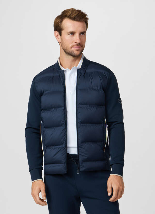 Quilted Bomber Jacket Sweat - 2