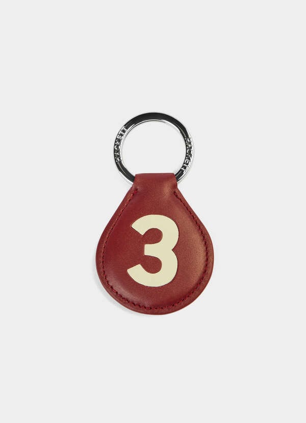 Number Three Keyring Number Three Keyring