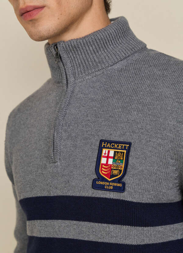 Cotton LRC Quarter Zip Jumper - 2