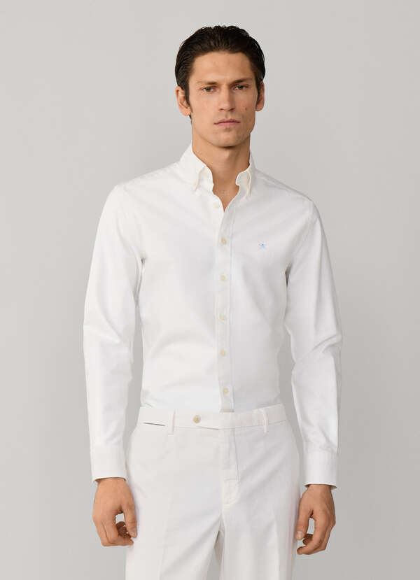 Tailored Fit Washed Oxford Shirt - 2