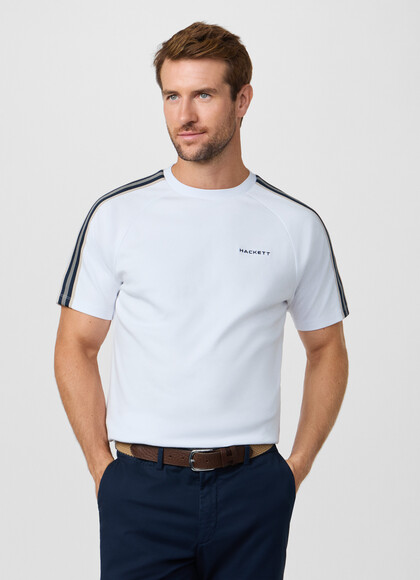 Classic Fit Short Sleeve Tape T-Shirt