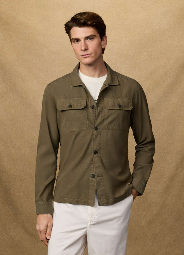 Cotton Twill Overshirt - 2