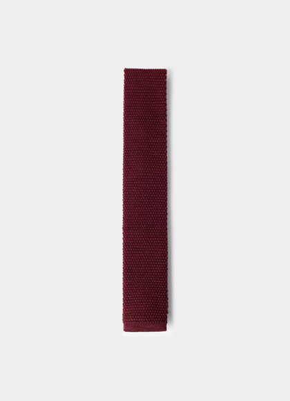 Wool Knit Tie - Made in Italy