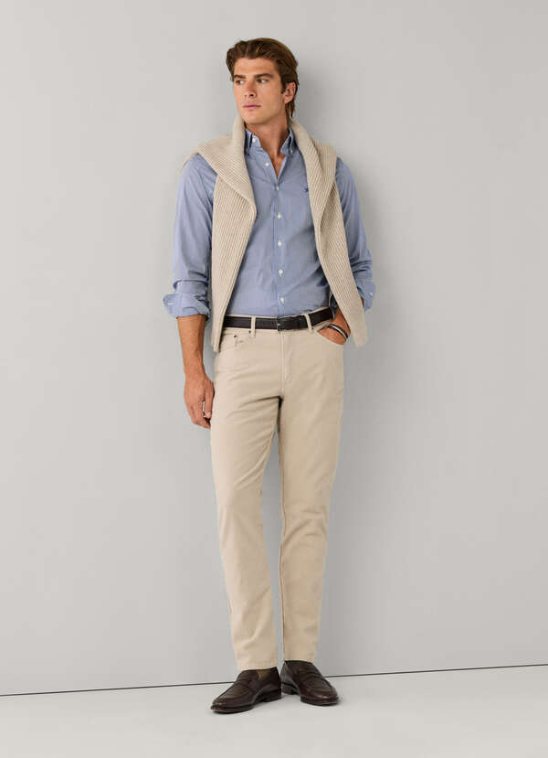 Regular Fit Trinity Moleskin Trouser