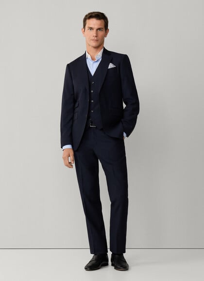 Wool Suit Trouser Woven In England