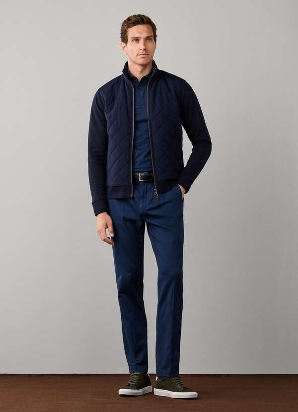 Travel Tapered Fit Sloane Sateen Trousers