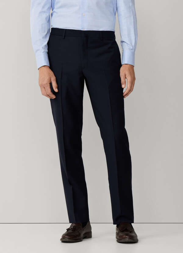 Wool Suit Trouser Woven In England - 2