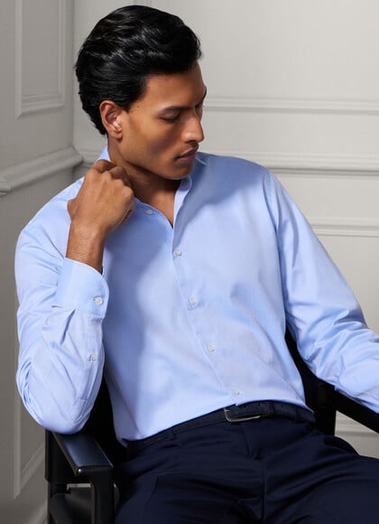 Tailored Fit Formal Oxford Shirt