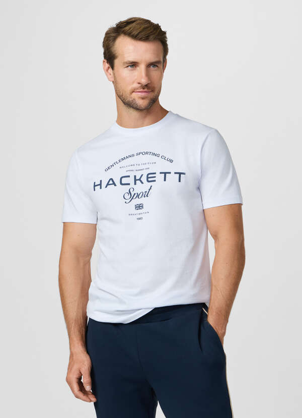 Classic Fit Branded Club Graphic T-Shirt