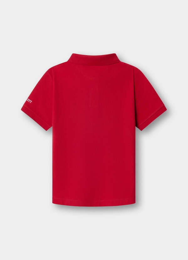 Classic Fit Short Sleeve H Stripe Trim Polo - 2 Classic Fit Short Sleeve H Stripe Trim Polo - 2