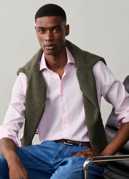 Tailored Fit Formal Poplin Shirt