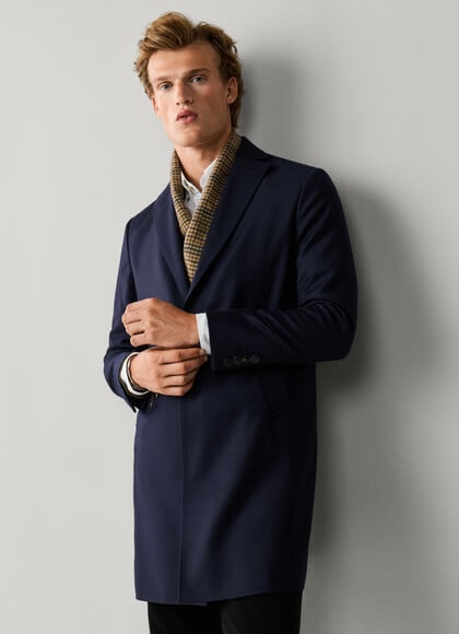 Lightweight Wool Coat