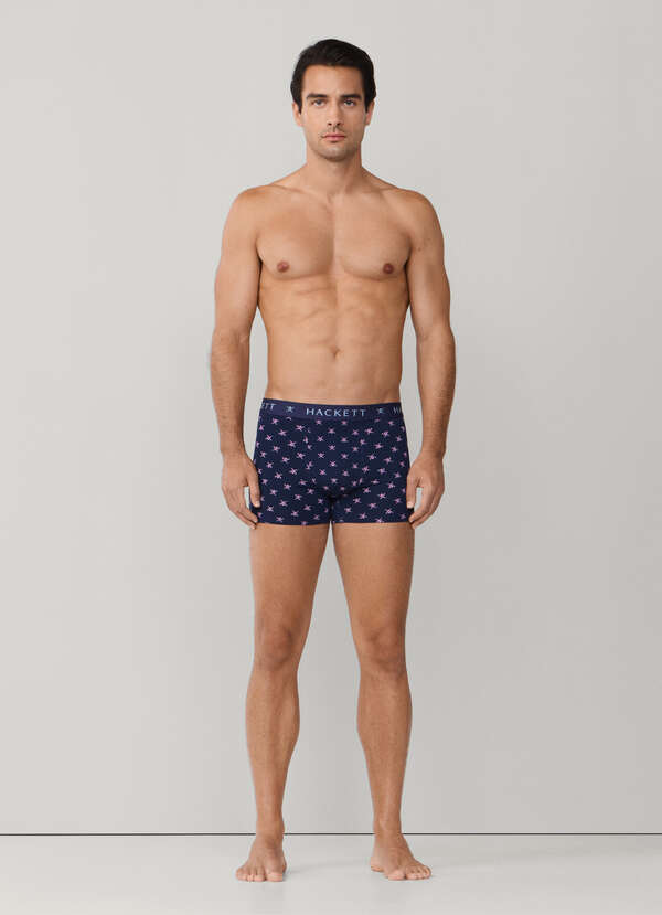 Three Pack Logo Cotton Trunks