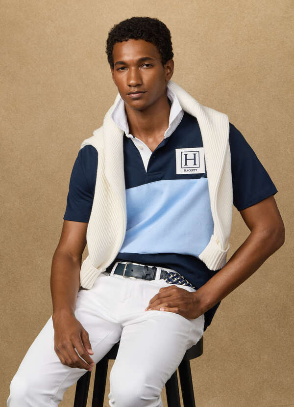 Classic Fit Short Sleeve Rugby Shirt Classic Fit Short Sleeve Rugby Shirt